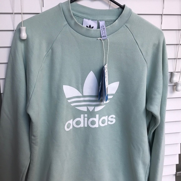 Adidas originals ash green sweater pullover - Picture 2 of 5